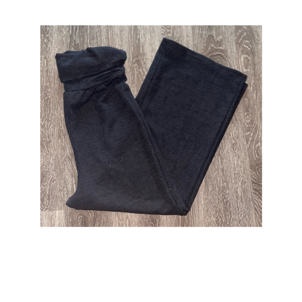NWT EZ WEAR BY SHEIN SOFT WARM COZY BOHO FOLD OVER WAIST WIDE LEG PANTS!